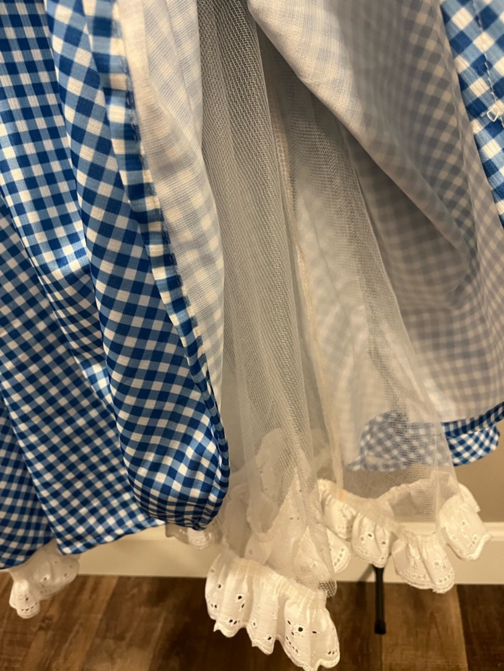 Women’s Dorothy from Wizard of Oz dress 💙🤍 - Picture 10 of 12